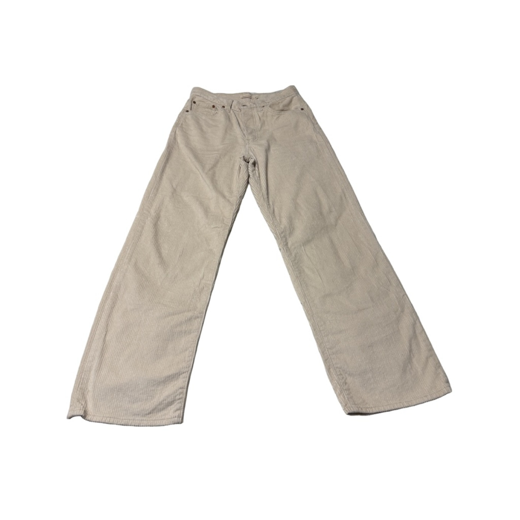 Women's Levi's Corduroy Pants Size 27 Beige